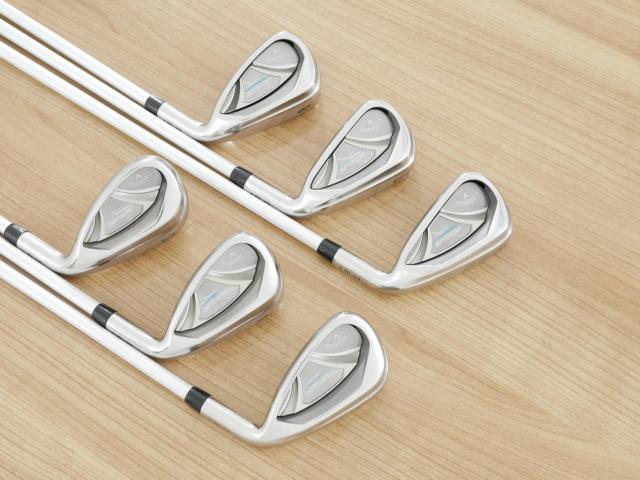 Lady club : All : ชุดเหล็ก Callaway Rogue Star CF18 (ออกปี 2018 ตีง่าย ไกลมากๆ) มีเหล็ก 6-Pw,Sw (6 ชิ้น) ก้านกราไฟต์ Mitsubishi FUBUKI 40 Flex L