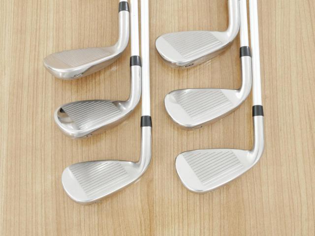 Lady club : All : ชุดเหล็ก Callaway Rogue Star CF18 (ออกปี 2018 ตีง่าย ไกลมากๆ) มีเหล็ก 6-Pw,Sw (6 ชิ้น) ก้านกราไฟต์ Mitsubishi FUBUKI 40 Flex L