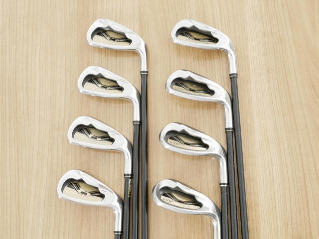 Iron set : XXIO : ชุดเหล็ก XXIO Prime 6 (รุ่นท๊อปสุด หน้าเด้ง) มีเหล็ก 5-Pw,Aw,Sw (8 ชิ้น) ก้าน SP-600 Flex R