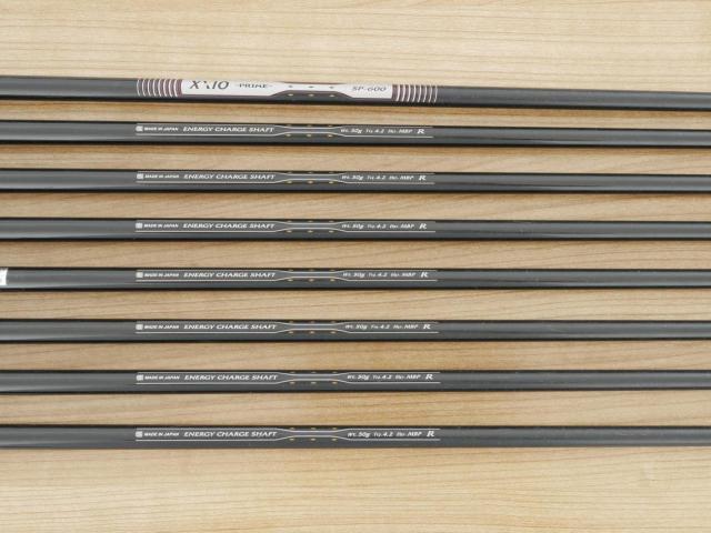 Iron set : XXIO : ชุดเหล็ก XXIO Prime 6 (รุ่นท๊อปสุด หน้าเด้ง) มีเหล็ก 5-Pw,Aw,Sw (8 ชิ้น) ก้าน SP-600 Flex R