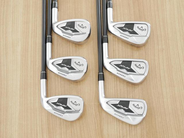 Iron set : Callaway : ชุดเหล็ก Callaway APEX Forged (ปี 2020) มีเหล็ก 5-Pw (6 ชิ้น) ก้านกราไฟต์ Fujikura Speeder Evolution Flex R