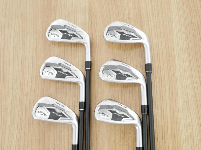 Iron set : Callaway : ชุดเหล็ก Callaway APEX Forged (ปี 2020) มีเหล็ก 5-Pw (6 ชิ้น) ก้านกราไฟต์ Fujikura Speeder Evolution Flex R