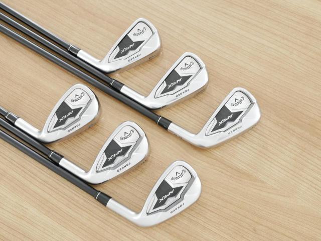 Iron set : Callaway : ชุดเหล็ก Callaway APEX Forged (ปี 2020) มีเหล็ก 5-Pw (6 ชิ้น) ก้านกราไฟต์ Fujikura Speeder Evolution Flex R