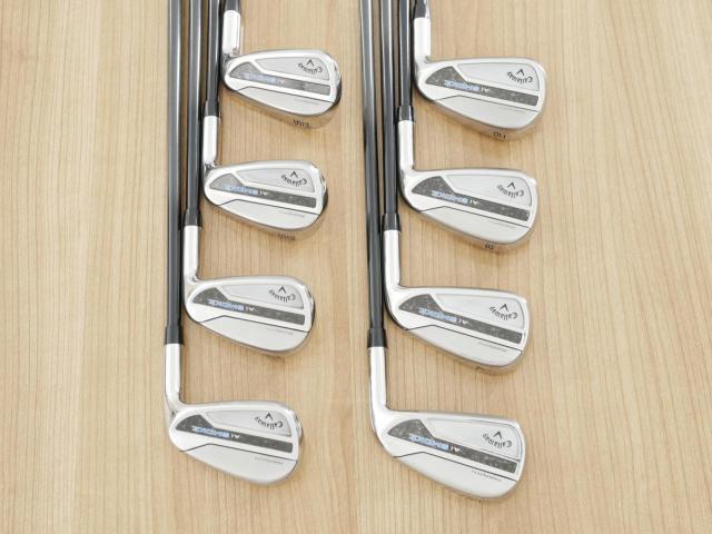 Iron set : Callaway : ชุดเหล็ก Callaway Paradym Ai Smoke (ออกปี 2024 ตีง่ายมาก ไกล Japan Spec.) มีเหล็ก 6-Pw,Aw,Gw,Sw (8 ชิ้น) ก้านกราไฟต์ Fujikura TENSEI 50 Flex R