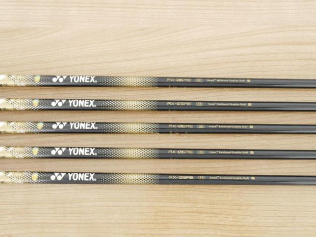 Iron set : Yonex : ชุดเหล็ก Yonex Royal E-Zone (รุ่นล่าสุด ปี 2024 หน้าเด้งสุดๆ ตีไกลสุดๆ) มีเหล็ก 6-Pw (5 ชิ้น) ก้านกราไฟต์ Flex SR