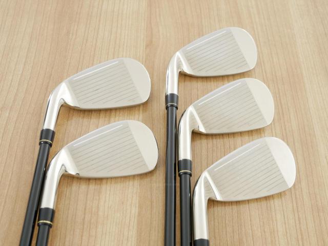 Iron set : Yonex : ชุดเหล็ก Yonex Royal E-Zone (รุ่นล่าสุด ปี 2024 หน้าเด้งสุดๆ ตีไกลสุดๆ) มีเหล็ก 6-Pw (5 ชิ้น) ก้านกราไฟต์ Flex SR