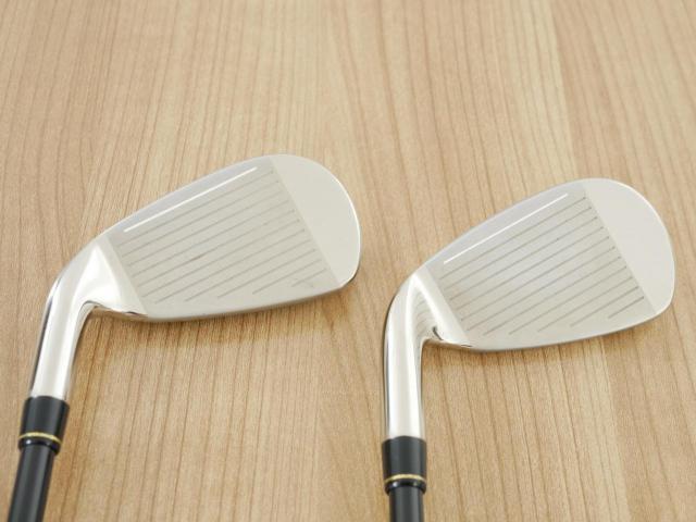 Iron set : Yonex : ชุดเหล็ก Yonex Royal E-Zone (รุ่นล่าสุด ปี 2024 หน้าเด้งสุดๆ ตีไกลสุดๆ) มีเหล็ก 6-Pw (5 ชิ้น) ก้านกราไฟต์ Flex SR