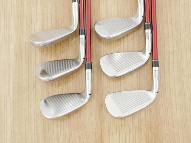 Lady club : All : ชุดเหล็ก Taylormade Stealth (รุ่นปี 2023 Japan Spec.) มีเหล็ก 7-Pw,Aw,Sw (6 ชิ้น) ก้านกราไฟต์ Mitsubishi Tensei TM40 Flex A (Lady)