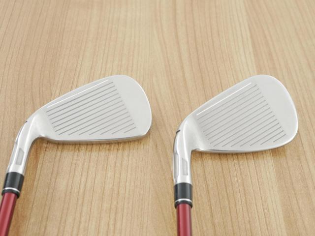 Lady club : All : ชุดเหล็ก Taylormade Stealth (รุ่นปี 2023 Japan Spec.) มีเหล็ก 7-Pw,Aw,Sw (6 ชิ้น) ก้านกราไฟต์ Mitsubishi Tensei TM40 Flex A (Lady)