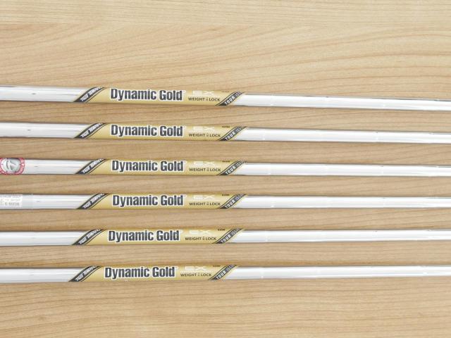 Iron set : Taylormade : ชุดเหล็ก Taylormade P770 Forged (รุ่นปี 2023 นุ่ม แน่น)  มีเหล็ก 5-Pw (6 ชิ้น) ก้านเหล็ก Dynamic Gold EX Weight Lock Tour Issue S200