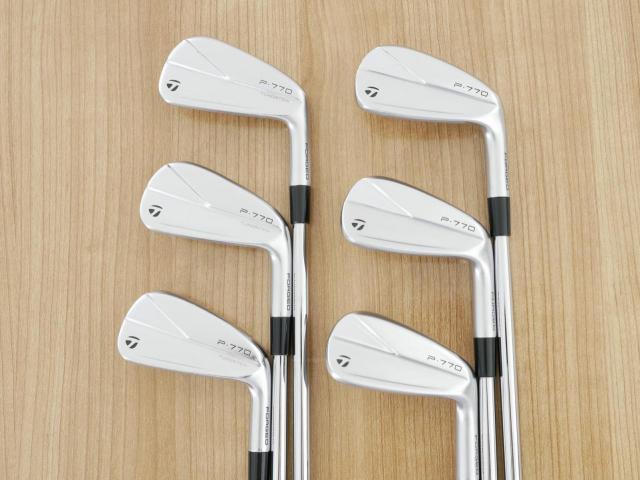 Iron set : Taylormade : ชุดเหล็ก Taylormade P770 Forged (รุ่นปี 2023 นุ่ม แน่น)  มีเหล็ก 5-Pw (6 ชิ้น) ก้านเหล็ก Dynamic Gold EX Weight Lock Tour Issue S200