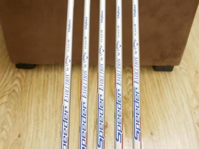 Iron set : Callaway : ชุดเหล็ก Callaway Big Bertha B21 (ออกปี 2021 ตีง่ายที่สุดของ Callaway) มีเหล็ก 6-Pw (5 ชิ้น) ก้านกราไฟต์  Speeder Evolution Flex R