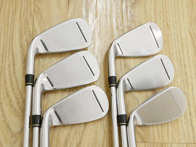 Iron set : Taylormade : ชุดเหล็ก Taylormade Gloire G (รุ่นท๊อปสุด ตีไกลมากๆ เหล็ก 7 Loft 26.5 หน้าเด้ง) มีเหล็ก 6-Pw,Aw (6 ชิ้น) ก้านเหล็ก NS Pro 830 Flex S