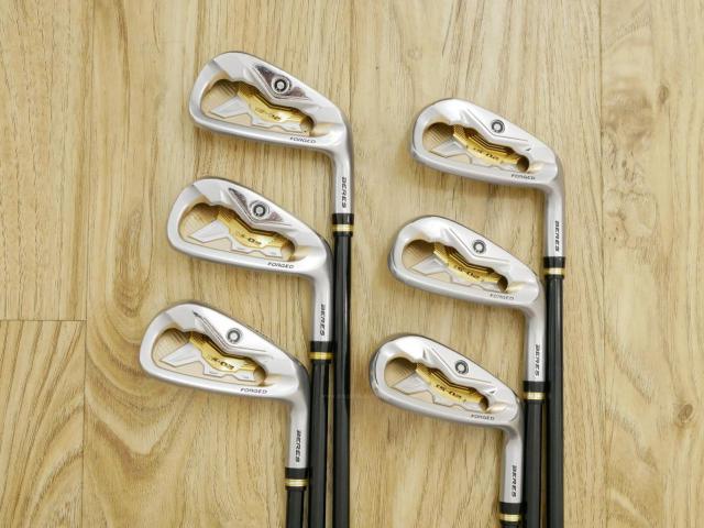 Iron set : Honma : ชุดเหล็ก Honma Beres IS-02 (หน้าเด้ง Forged) มีเหล็ก 6-11 (6 ชิ้น เทียบเท่า 5-Pw) ก้าน ARMRQ 6 (45) Flex R (2 ดาว)