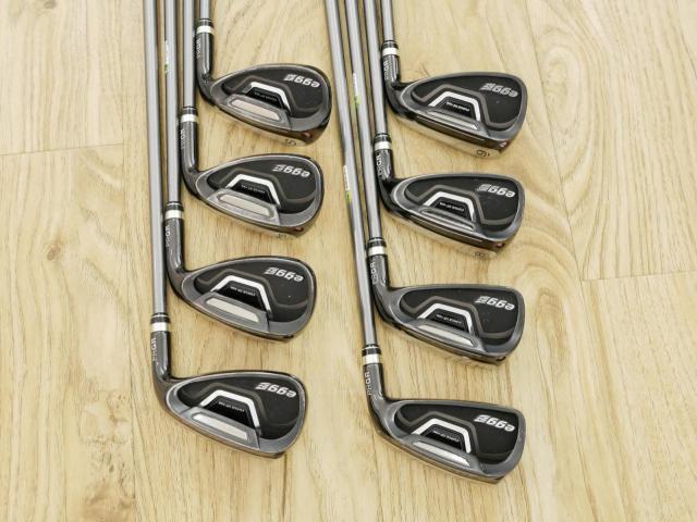 Iron set : PRGR : ชุดเหล็กกระเทย PRGR New Egg Iron (รุ่นปี 2017 ตีง่ายและไกลมาก) มีเหล็ก 6-Pw,Aw,As,Sw (8 ชิ้น) ก้านกราไฟต์ Flex SR (M-40)
