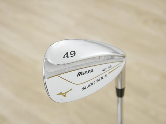Wedge : Other : Wedge Mizuno MJ-49 SLIDE SOLE Forged Loft 49 ก้านเหล็ก Wedge Flex