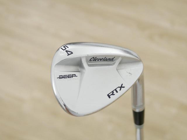Wedge : Cleveland : Wedge Cleveland RTX Deep Forged Loft 54 ก้าน Dynamic Gold S200