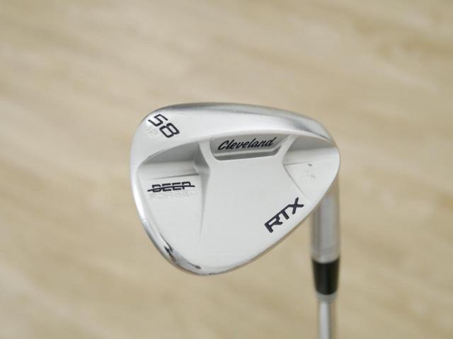 Wedge : Cleveland : Wedge Cleveland RTX Deep Forged Loft 58 ก้าน Dynamic Gold S200