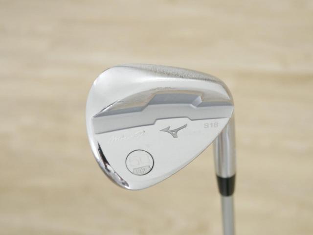 Wedge : Other : **มีตำหนิ** Wedge Mizuno Pro S18 Forged Loft 50 ก้านกราไฟต์ Mitsubishi OTI85 Flex R