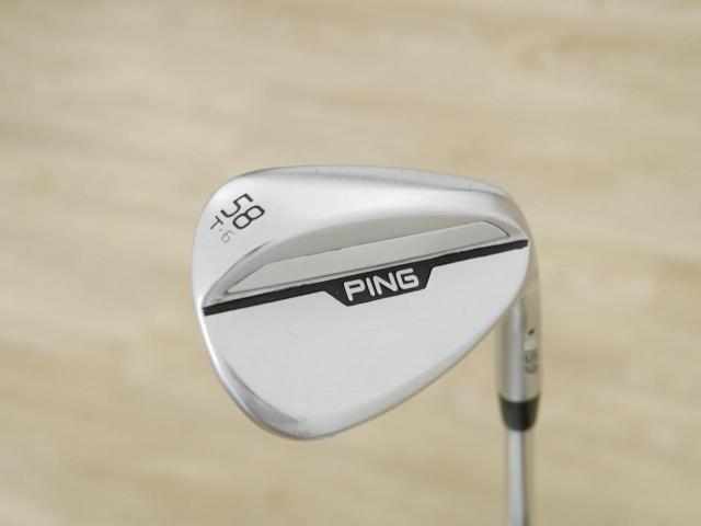 Wedge : Other : Wedge Ping S159 (ออกปี 2024) Loft 58 ก้านเหล็ก Dynamic Gold S200