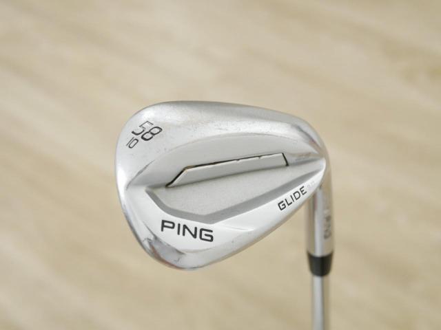 Wedge : Other : Wedge Ping Glide 3.0 Loft 58 ก้านเหล็ก NS Pro Modus
