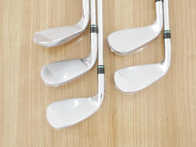 Lady club : All : **ของใหม่ ยังไม่แกะพลาสติก** ชุดเหล็ก Taylormade SIM GLOIRE (รุ่นปี 2021 รุ่นท๊อปสุด Japan Spec) มีเหล็ก 7-Pw,Sw (5 ชิ้น) ก้าน Fujikura Air Speeder Flex A (Lady)