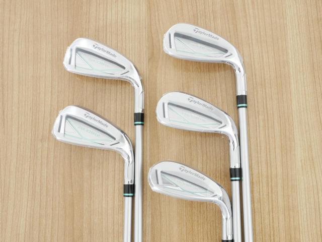 Lady club : All : **ของใหม่ ยังไม่แกะพลาสติก** ชุดเหล็ก Taylormade SIM GLOIRE (รุ่นปี 2021 รุ่นท๊อปสุด Japan Spec) มีเหล็ก 7-Pw,Sw (5 ชิ้น) ก้าน Fujikura Air Speeder Flex A (Lady)