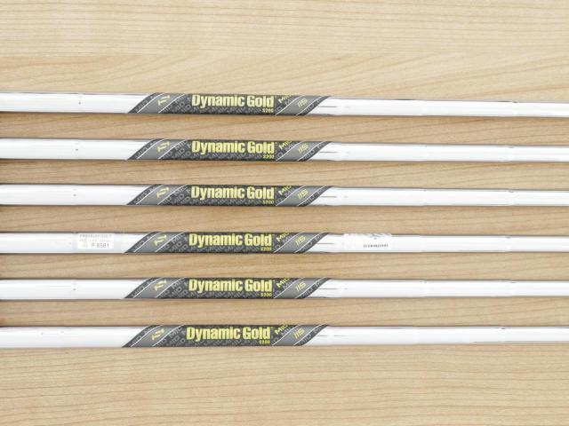 Iron set : Callaway : ชุดเหล็ก Callaway APEX MB Forged (ออกปี 2024) มีเหล็ก 5-10 (6 ชิ้น) ก้านเหล็ก Dynamic Gold MID 115 S200