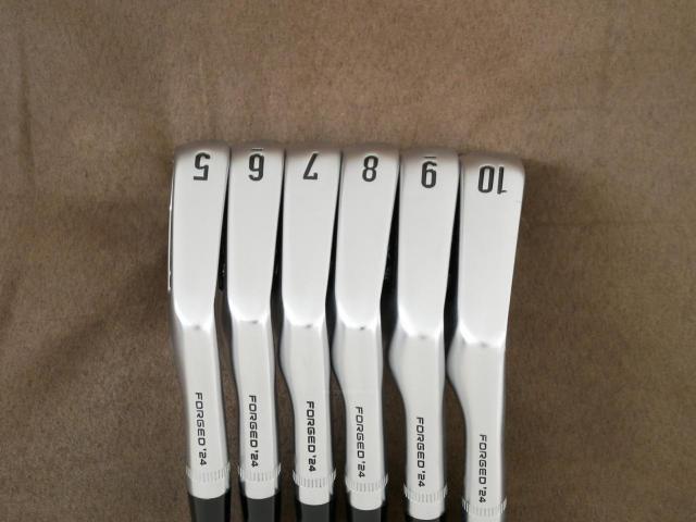 Iron set : Callaway : ชุดเหล็ก Callaway APEX MB Forged (ออกปี 2024) มีเหล็ก 5-10 (6 ชิ้น) ก้านเหล็ก Dynamic Gold MID 115 S200