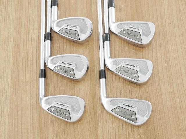 Iron set : Callaway : ชุดเหล็ก Callaway X Forged CB (รุ่นปี 2022) มีเหล็ก 5-Pw (6 ชิ้น) ก้านเหล็ก NS Pro 950 NEO Flex S