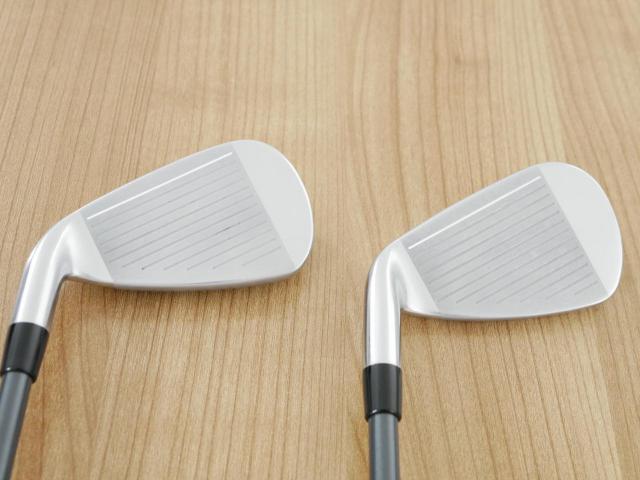 Iron set : Yamaha : ชุดเหล็ก Yamaha Inpres DriveStar Type D (รุ่นล่าสุด ออกปี 2024 ตีไกลที่สุด ไกลกว่าเหล็กทั่วไป 2 เบอร์ หน้าเด้งมากๆ) มีเหล็ก 7-Pw,Aw,As,Sw (7 ชิ้น) ก้านกราไฟต์ Fujikura Speeder NX M-425i Flex SR