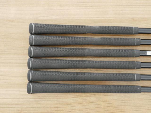 Iron set : PRGR : ชุดเหล็กกระเทย PRGR NEW Egg Forged (รุ่นปี 2020 ตีง่ายและไกลมากๆ เด้งสุดๆ COR 0.82) มีเหล็ก 6-Pw,Aw (6 ชิ้น) ก้านกราไฟต์ Flex SR (M40)