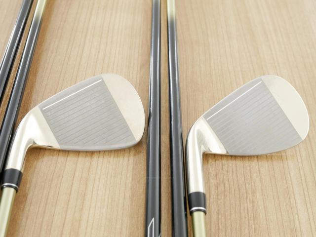 Iron set : PRGR : ชุดเหล็ก PRGR ID Nabla Red Titan (รุ่นท๊อปสุด หน้าเด้ง ไกลมาก) มีเหล็ก 6-Pw,Aw (6 ชิ้น) ก้านกราไฟต์ M-35 Flex R2