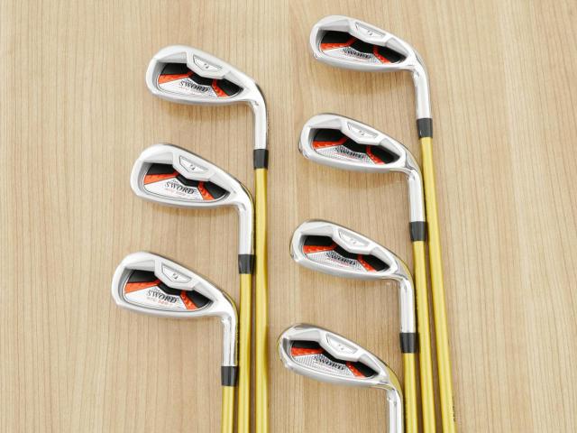 Iron set : Katana : ชุดเหล็ก Katana Sword ATC-589a (หน้าเด้ง) มีเหล็ก 6-Pw,Aw,Sw (7 ชิ้น) ก้านกราไฟต์ Fujikura Speeder 589 Flex R