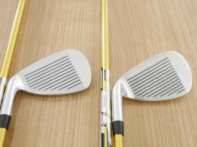 Iron set : Katana : ชุดเหล็ก Katana Sword ATC-589a (หน้าเด้ง) มีเหล็ก 6-Pw,Aw,Sw (7 ชิ้น) ก้านกราไฟต์ Fujikura Speeder 589 Flex R