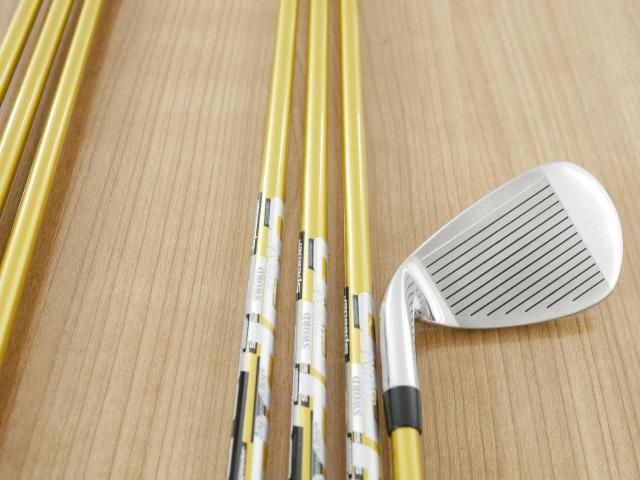 Iron set : Katana : ชุดเหล็ก Katana Sword ATC-589a (หน้าเด้ง) มีเหล็ก 6-Pw,Aw,Sw (7 ชิ้น) ก้านกราไฟต์ Fujikura Speeder 589 Flex R