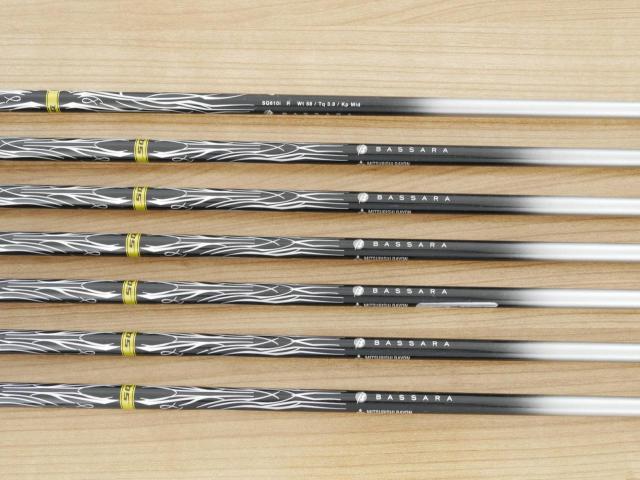 Iron set : Other Brand : ชุดเหล็ก Nike SQ Machspeed Forged มีเหล็ก 4-Pw (7 ชิ้น) ก้านกราไฟต์ Mitsubishi BASSARA Flex R