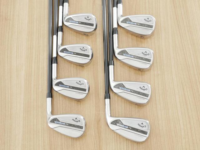 Iron set : Callaway : ชุดเหล็ก Callaway Paradym Ai Smoke (ออกปี 2024 ตีง่ายมาก ไกล Japan Spec.) มีเหล็ก 6-Pw,Aw,Gw,Sw (8 ชิ้น) ก้านกราไฟต์ Mitsubishi TENSEI 50 Flex R