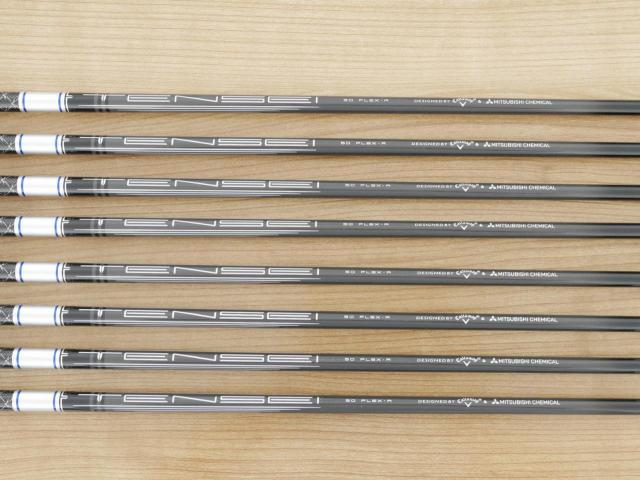 Iron set : Callaway : ชุดเหล็ก Callaway Paradym Ai Smoke (ออกปี 2024 ตีง่ายมาก ไกล Japan Spec.) มีเหล็ก 6-Pw,Aw,Gw,Sw (8 ชิ้น) ก้านกราไฟต์ Mitsubishi TENSEI 50 Flex R