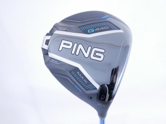 Driver : PING : ไดรเวอร์ Ping G440 Max (รุ่นล่าสุด ออกปี 2025 Japan Spec) Loft 10.5 ก้าน Ping Alta J CB Flex SR