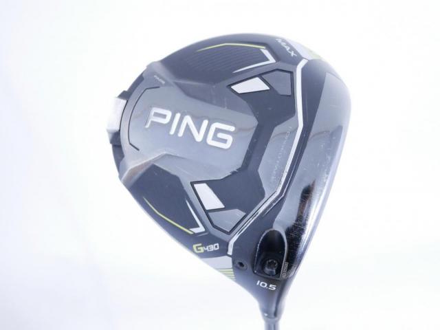 Driver : PING : ไดรเวอร์ Ping G430 Max (รุ่นปี 2023) Loft 10.5 (ปรับได้) ก้าน Ping Alta J CB Flex S