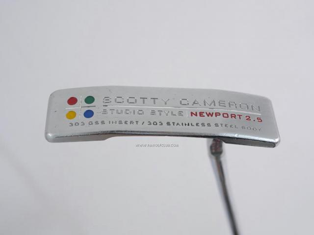 Putter : All : พัตเตอร์ Scotty Cameron Studio Style Newport 2.5 ยาว 35 นิ้ว