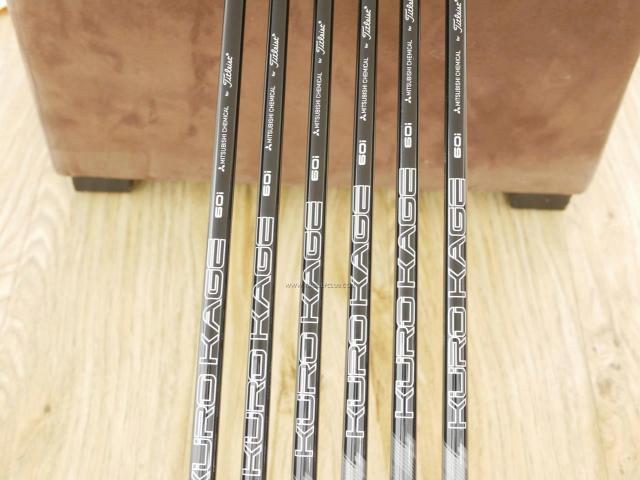 Iron set : Titleist : ชุดเหล็ก Titleist T300 (ออกปี 2019) มีเหล็ก 6-Pw,48 (6 ชิ้น) ก้านกราไฟต์ Mitsubishi KUROKAGE 60i Flex R