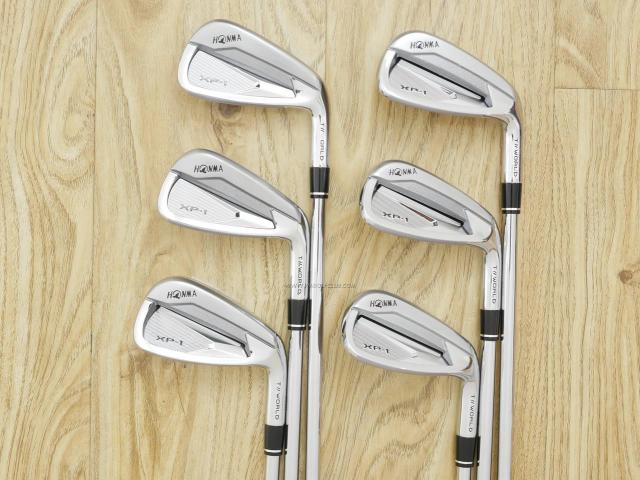 Iron set : Honma : ชุดเหล็ก Honma Tour World XP-1 (รุ่นปี 2020) มีเหล็ก 6-11 (6 ชิ้น) ก้านเหล็ก NS Pro Zelos Flex S
