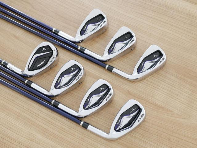 Iron set : Mizuno : ชุดเหล็ก Mizuno JPX EIII Hot Metal (รุ่นท้อป หน้าเด้ง ตีไกล) มีเหล็ก 5-Pw,52 (7 ชิ้น) ก้านกราไฟต์ Flex R