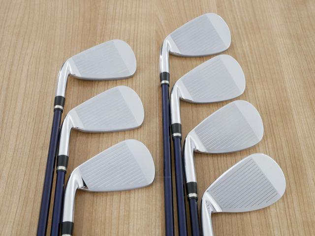 Iron set : Mizuno : ชุดเหล็ก Mizuno JPX EIII Hot Metal (รุ่นท้อป หน้าเด้ง ตีไกล) มีเหล็ก 5-Pw,52 (7 ชิ้น) ก้านกราไฟต์ Flex R