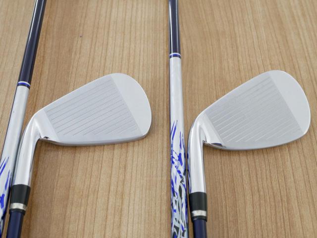 Iron set : Mizuno : ชุดเหล็ก Mizuno JPX EIII Hot Metal (รุ่นท้อป หน้าเด้ง ตีไกล) มีเหล็ก 5-Pw,52 (7 ชิ้น) ก้านกราไฟต์ Flex R