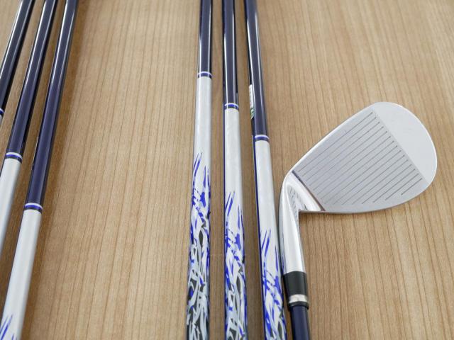Iron set : Mizuno : ชุดเหล็ก Mizuno JPX EIII Hot Metal (รุ่นท้อป หน้าเด้ง ตีไกล) มีเหล็ก 5-Pw,52 (7 ชิ้น) ก้านกราไฟต์ Flex R