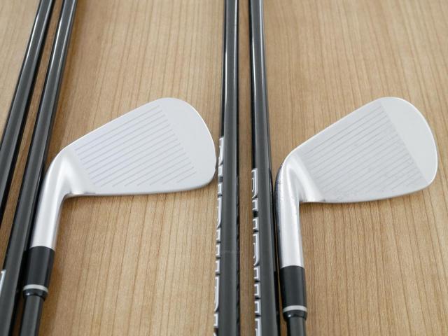 Iron set : PRGR : ชุดเหล็ก PRGR 02 Forged (ปี 2021 นุ่มมาก หายาก) มีเหล็ก 5-Pw (6 ชิ้น) ก้านกราไฟต์ Mitsubishi Diamana Flex SR