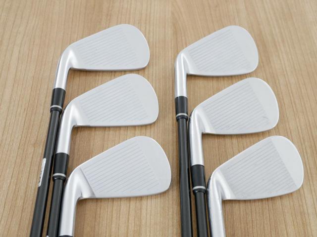 Iron set : PRGR : ชุดเหล็ก PRGR 02 Forged (ปี 2021 นุ่มมาก หายาก) มีเหล็ก 5-Pw (6 ชิ้น) ก้านกราไฟต์ Mitsubishi Diamana Flex SR